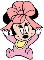 Baby Minnie Clipart Wwwdisneyclips - Minnie Mouse Baby Clipart Png