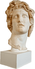 Vaporwave Statue Head Transparent Png - Macintosh Plus Statue Png