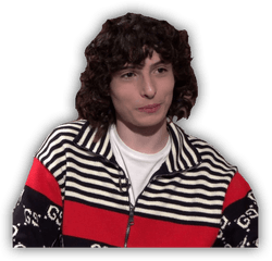 Finn Wolfhard Sticker - Finn Wolfhard Empty Background Png