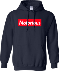 Conor Mcgregor Notorious Supreme Logo - High School Sports Sweatshirt Designs Png