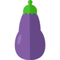 Vector Eggplant Free HD Image - Free PNG