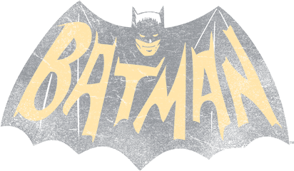 Batman - Classic Tv Series Show Logo Menu0027s Regular Fit Tshirt Batman 1966 Png