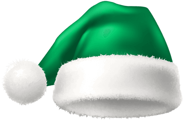 Download Elf Hat Png Clip Art - Green Christmas Hat Png