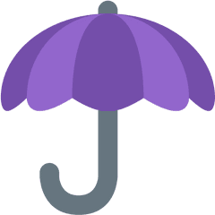 Umbrella Emoji - Umbrella Emoji Png