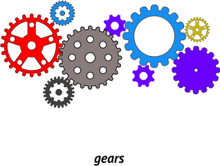 Gears - Animation Samples Circle Png