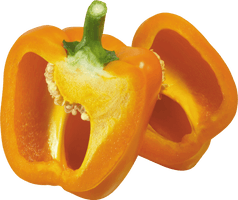 Pepper Bell Yellow Half HQ Image Free - Free PNG