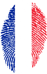 France Flag Png Transparent Free Images - France Flag Fingerprint