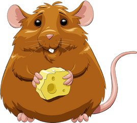 Unique Cartoon Image Of A Mouse Funny Mice - Rat Rat Brown Rat Cartoon Png