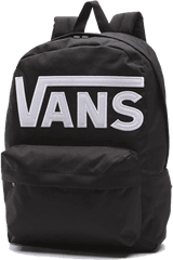 Download Green School Bag Png - Plecak Vans Damski Czarny