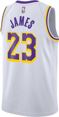 Httpslakersstorecom Daily Httpslakersstorecomproducts - Lebron James 2019 Jersey Png