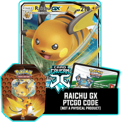 Raichu Gx - Raichu Gx Hidden Fates Png