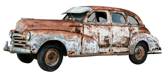 Car Wreck Scrap Rust Old Rusty - Old Rusty Car Png