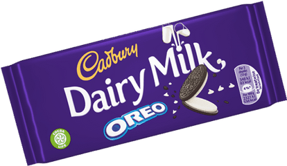 Cadbury Dairy Milk Oreo Transparent Png - Cadbury Dairy Milk Png