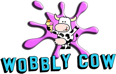 Wobbly Cow Logo - Wobbly Cow Graphic Design Png