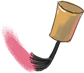 Free Online Brush Cosmetics Makeup Nail Vector For - Vector Nail Polish Brush Png