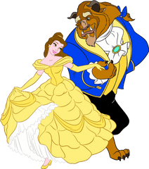 Png - Belle And The Beast Dancing