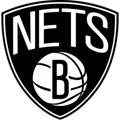 Nba Drawing Symbol Picture - Brooklyn Nets Logo Vector Png