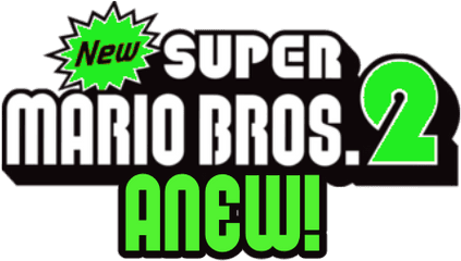 Demo - New Super Mario Bros 2 Font Png