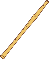 Clipart - Flute Aerophone Png