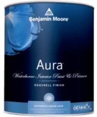 Benjamin Moore Aura Interior Eggshell Wall Paint Rowe - Benjamin Moore Aura Paint Png