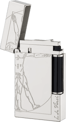 Download St Dupont Ligne 2 Vitruvian Man Access Lighter - Dupont Png