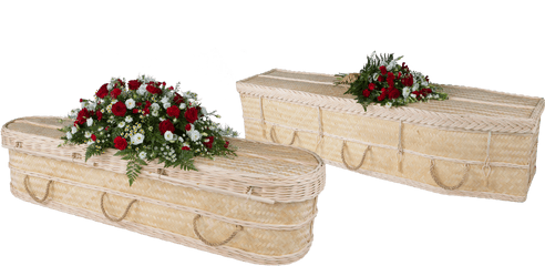 Download Hd Flowers - Bamboo Coffin - Free PNG