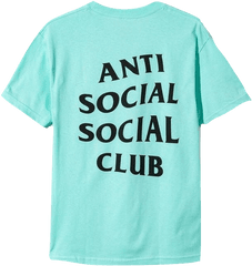 Anti Social Club Logo Tee 2 - Short Sleeve Png