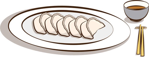 Dumplings Gourmet Food Chopsticks Png - Dumpling Vector Png