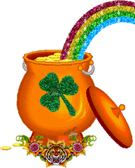 Pot Of Gold - Pot Of Gold At The End Png