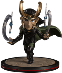 Thor 3 Ragnarok - Loki 4 Qfig Vinyl Figure Retrospace Thor Ragnarok Loki Q Fig Figure Png