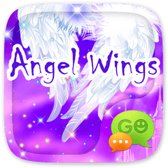 Go Sms Pro Angel Wings Theme 10 Download Android Apk Aptoide - Go Sms Png