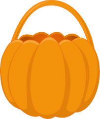 Halloween Basket Pumpkin Png Clip Art Candy