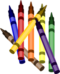 Crayons One Transparent Png Clipart - Crayons Clip Art