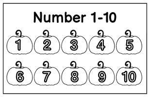 1 To Pic Number PNG File HD