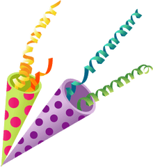 Confetti Clipart Trumpet Transparent Free - Birthday Cake Clip Art Png