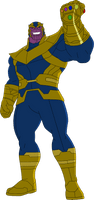 Superhero Character Fictional Black Thanos Cartoon Widow - Free PNG