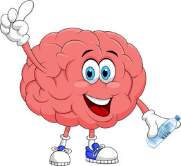 Cartoon Royalty - Cartoon Brain Clipart Png