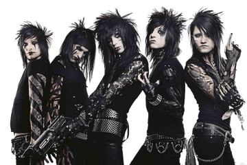 Black Veil Brides In The End Png