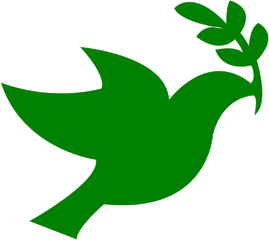 Peace Dove Clipart Obituary - Peace Dove Green 1584271 Dove Peace Symbol Png