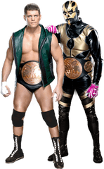 Cody Rhodes And Goldust Png - Cody Rhodes And Goldust Tag Team Champions