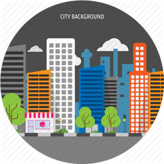 Construction Population Street - City Background Icon Png