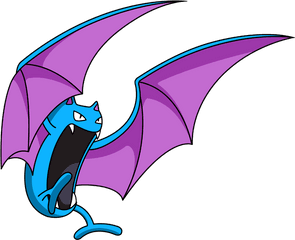 Pokemon 2042 Shiny Golbat Pokedex - Golbat Png