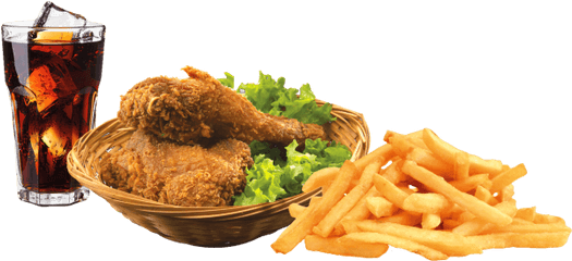 Fried Chicken Combo - Chicken Combo Png