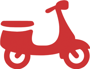 Persian Red Scooter 2 Icon - Free Persian Red Scooter Icons Girly Png