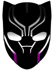 Fandoms Hate Lgbtq People U2014 Some Transparent Black Panther - Black Panther Mask Drawing Png