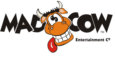 Mad Cow Entertainment - Mad Cow Logo Transparent Cartoon Png