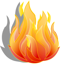 Fire Clipart Transparent Background - Animated Fire Clip Art Png