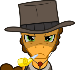 Cartoon Party Horn Transparent - Mlp Cheese Sandwich Clint Eastwood Clipart Png