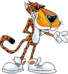 Download Hd Cheetos Clipart Cartoon - Chester The Cheetah Png
