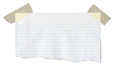 Torn Note Paper Png 4k Pictures - Paper